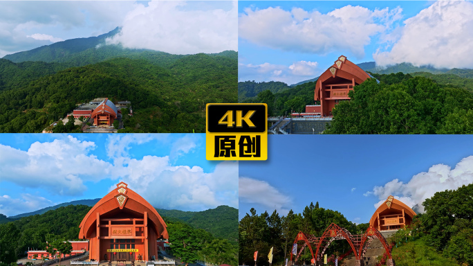 4K海南五指山航拍
