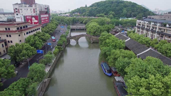 余姚阳明古镇  通济桥 舜江楼 余姚江