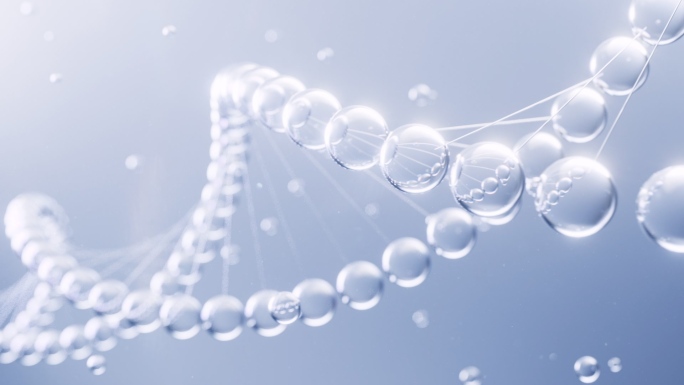 精华 化妆品 基因 DNA 分子 素材