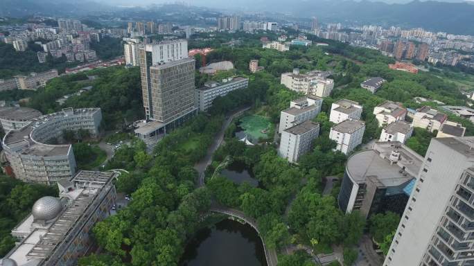 西南大学地貌航拍