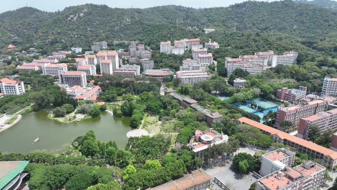 4K厦门大学航拍