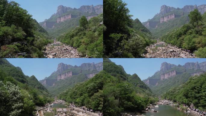 河南新乡辉县市太行山八里沟风景区