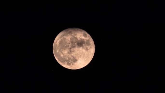 月亮圆月中秋月光月亮空境延时