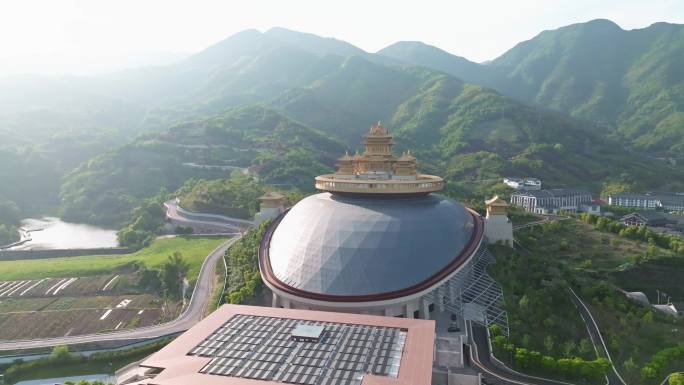 宁波奉化溪口景区 浙江佛学院 弥勒圣坛