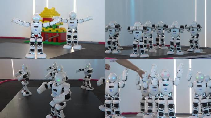 4kAI智能机器人-人工智能-机器人跳舞