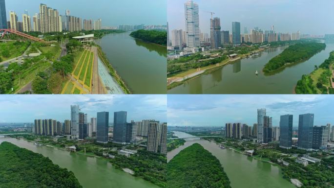 顺德潭州水道佛山新城城市远景