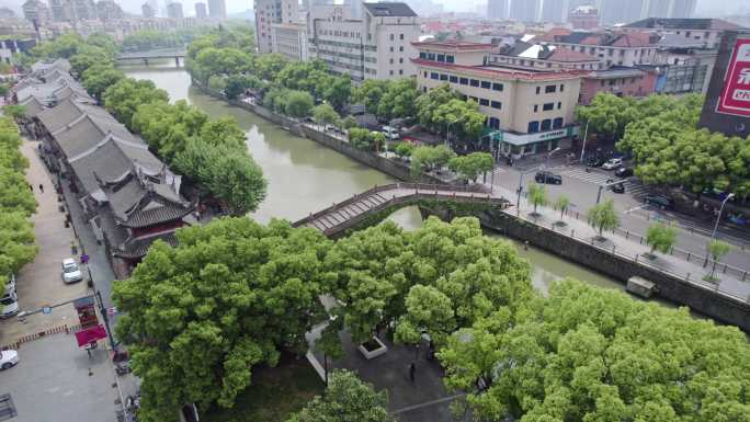 余姚阳明古镇  通济桥 舜江楼 余姚江