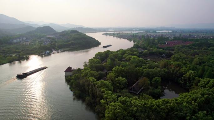 余姚 河姆渡遗址公园 余姚江