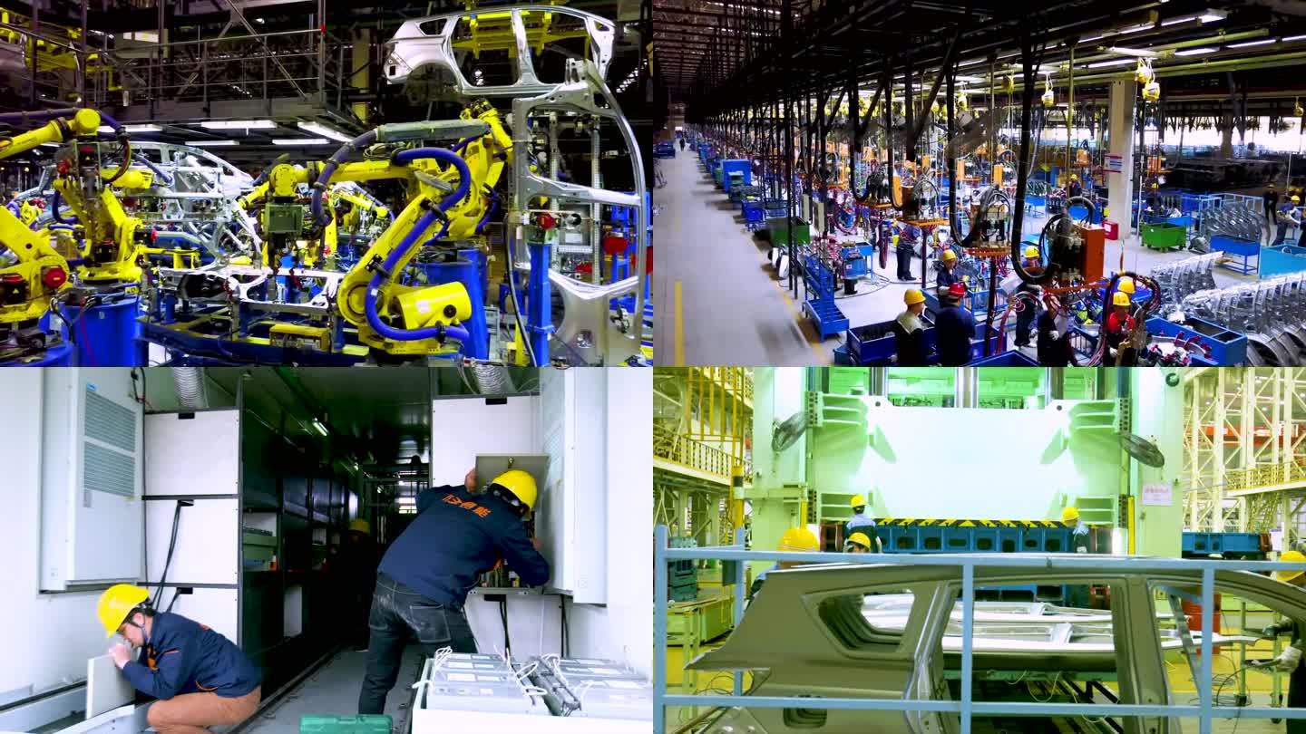 机械生产 生产线 自动化