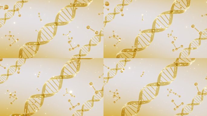 DNA生物科技概念3D