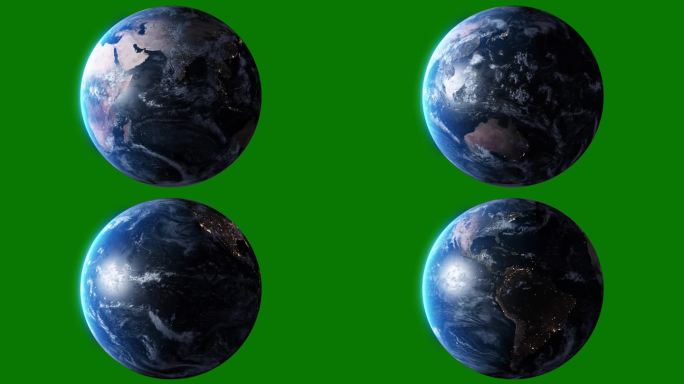 地球 地球自转 无缝循环