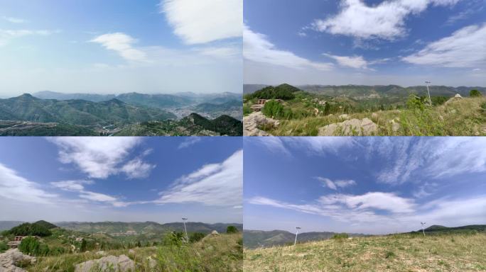 4K延时摄影群山之巅的云