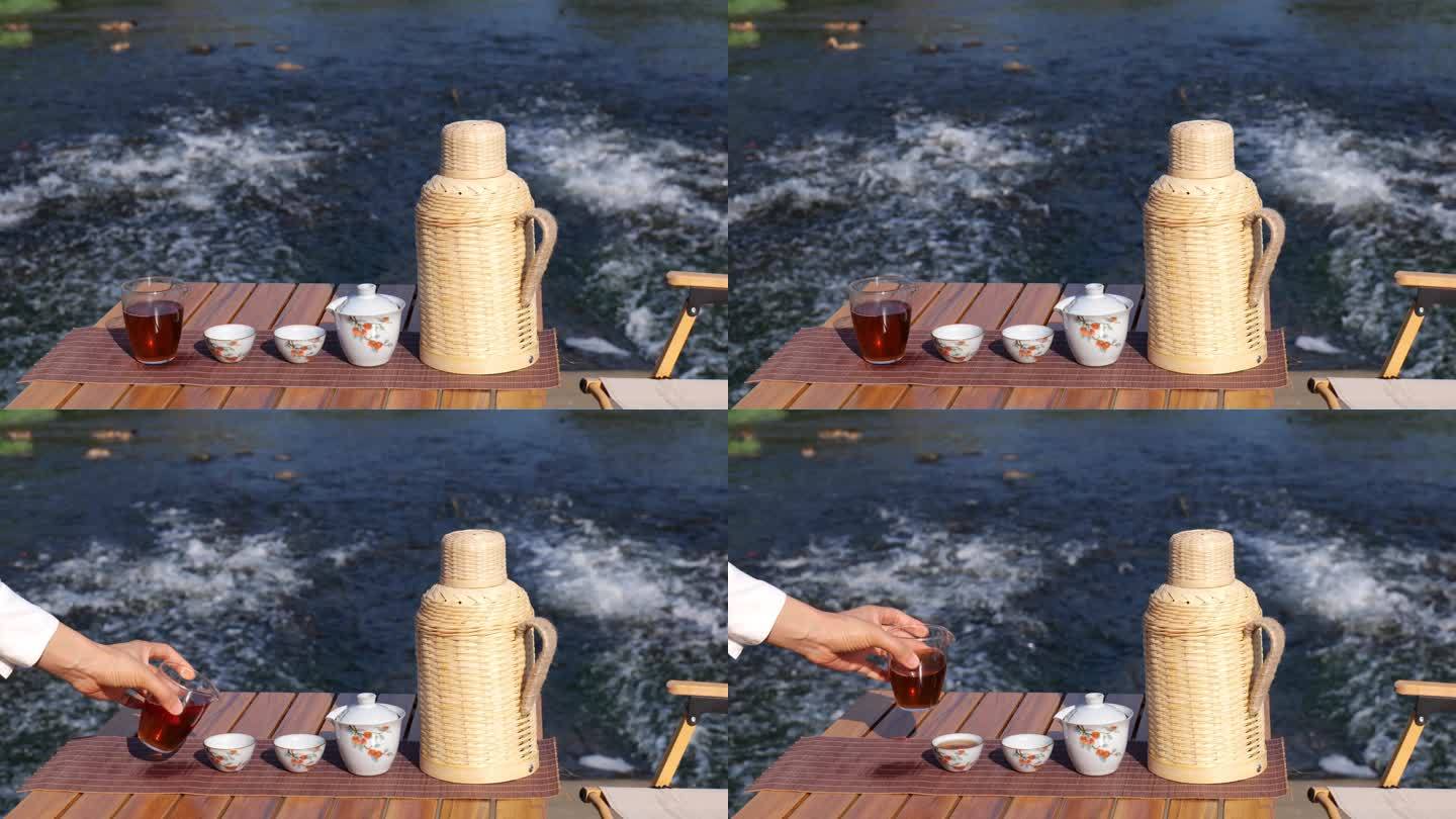 煮茶山水间