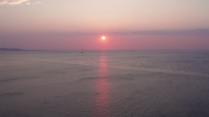 海上落日4K素材