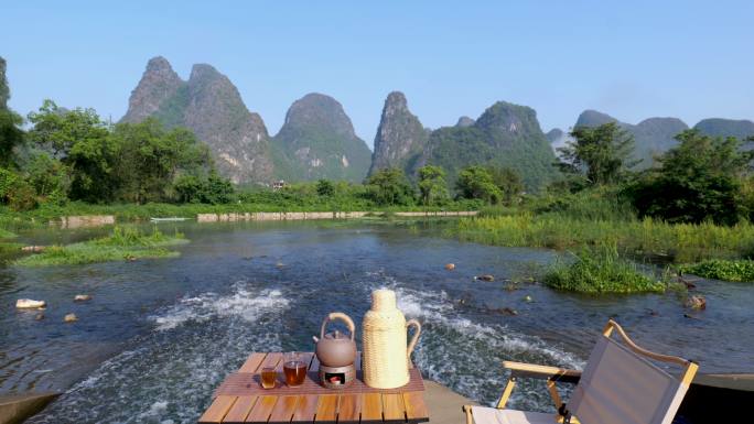 煮茶山水间