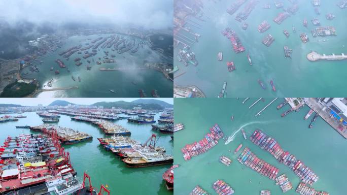 渔港渔船，2023年海洋伏季休渔