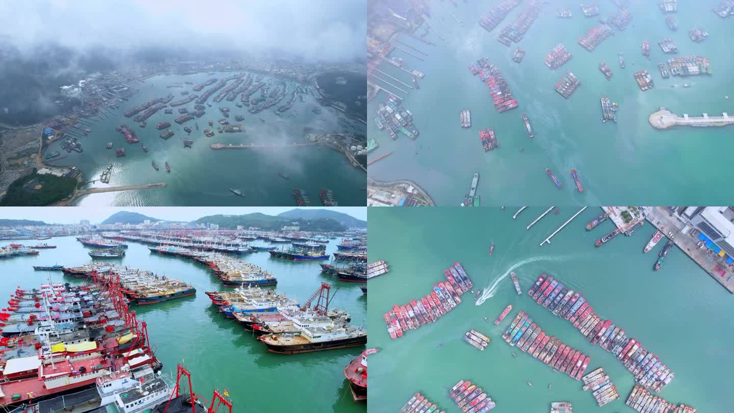 渔港渔船，2023年海洋伏季休渔