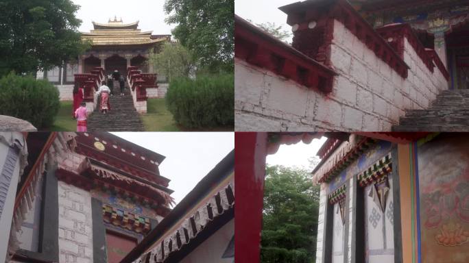 藏族建筑少数民族特色拉萨宫殿