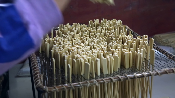 一次性竹筷生产竹制品加工