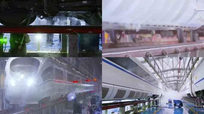 高铁行驶 和谐号 高铁