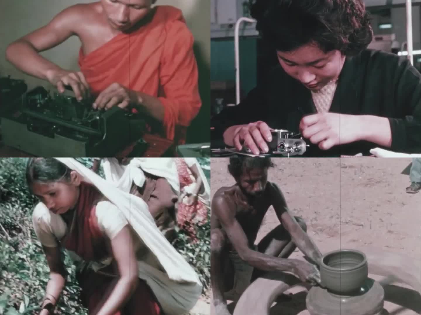 60年代印度手工业者 70年代发展