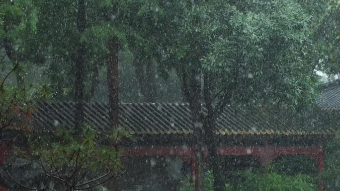 雨天 江南 屋檐 清明 屋脊 水乡 古镇