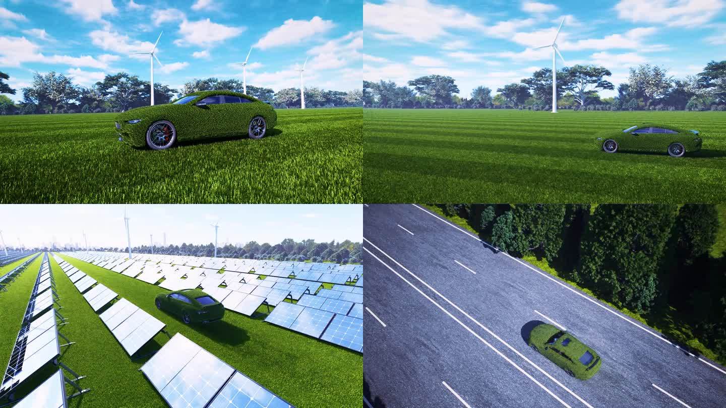 绿色能源清 氢站 新能源汽车