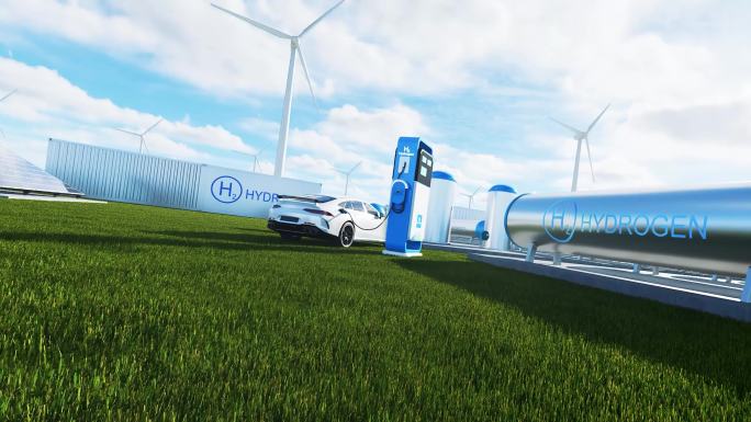 新能源 加氢站  氢能源汽车