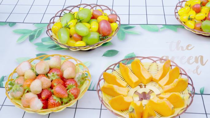 水果果盘绿色食品