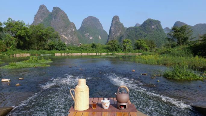 煮茶山水间