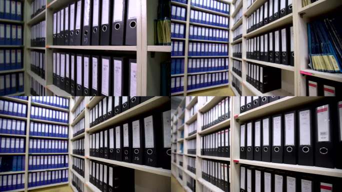 档案资料 文档书架 档案室