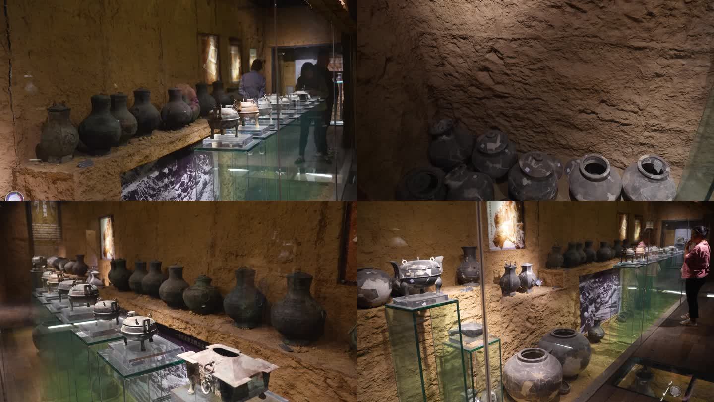 淄博齐王墓陪葬瓷器青铜器