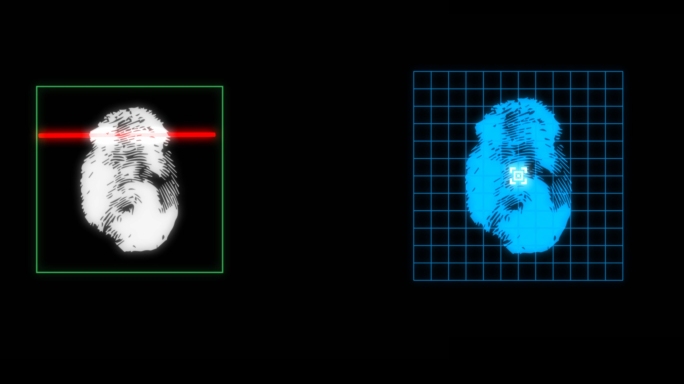 3种指纹识别扫描素材【A款】