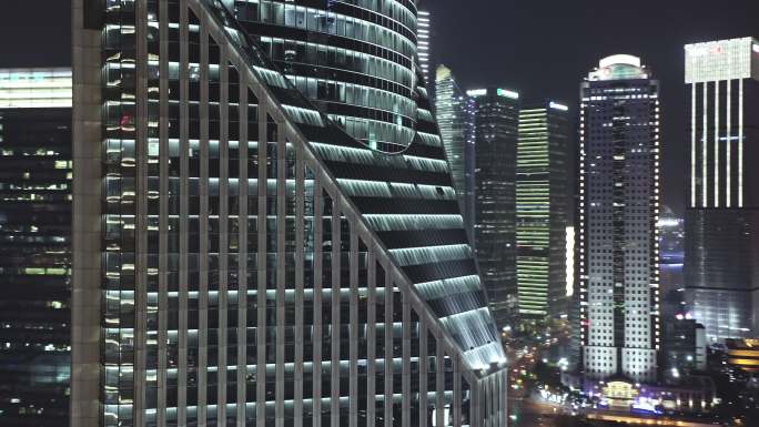 城市办公楼夜景