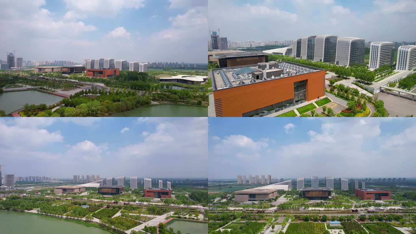 【4K济宁】济宁市民公园 文化中心