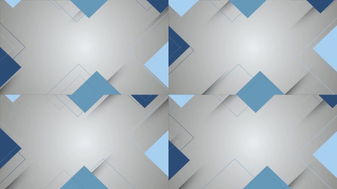 灰色抽象几何形状蓝背景