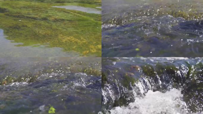 河水流酒山泉水山河溪流水