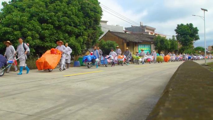 乡村风光 田园风光 民居农民