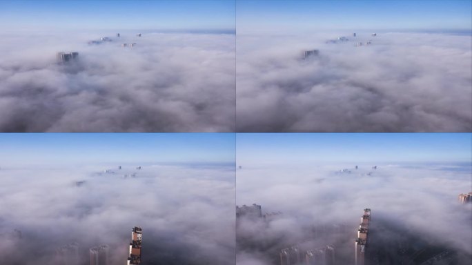 长春世纪广场西侧建筑群平流雾延时-01