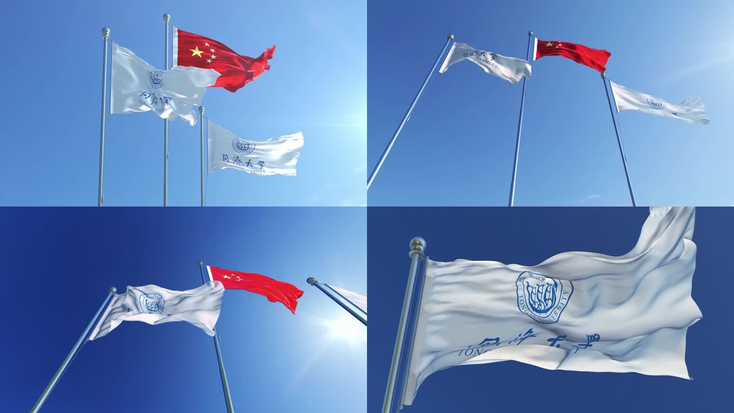 同济大学旗帜