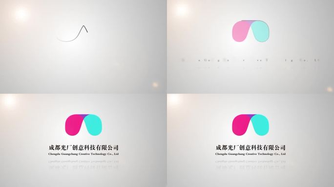 简洁科技LOGO演绎AE模板