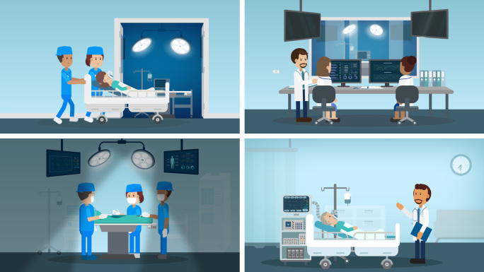 mg手术过程抢救医疗模板