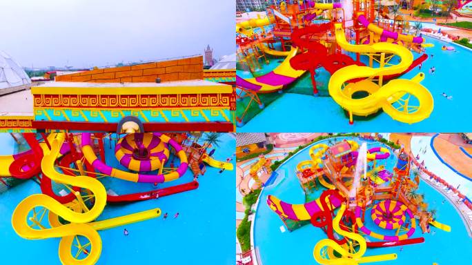 欢乐谷 人山人海 景区 欢乐谷 游乐园