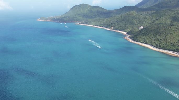 深圳大鹏半岛七娘山杨梅坑海景，中国海岸线