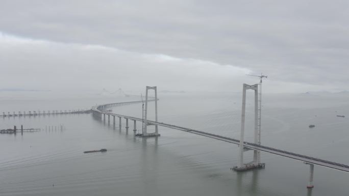 中山马鞍岛 深中通道 跨海大桥