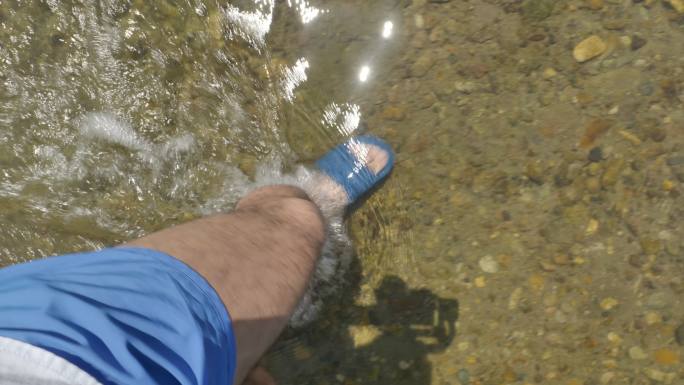 浙江温州楠溪江自然风景