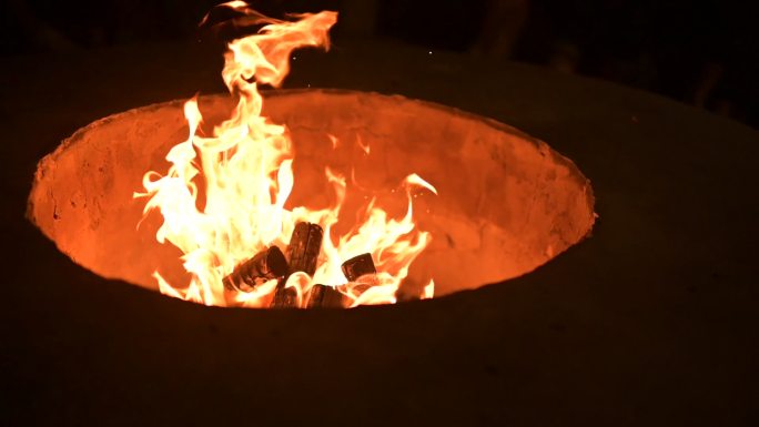 篝火火盆