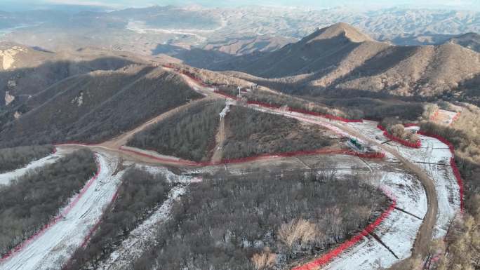 放飞梦想 金山岭国际雪道