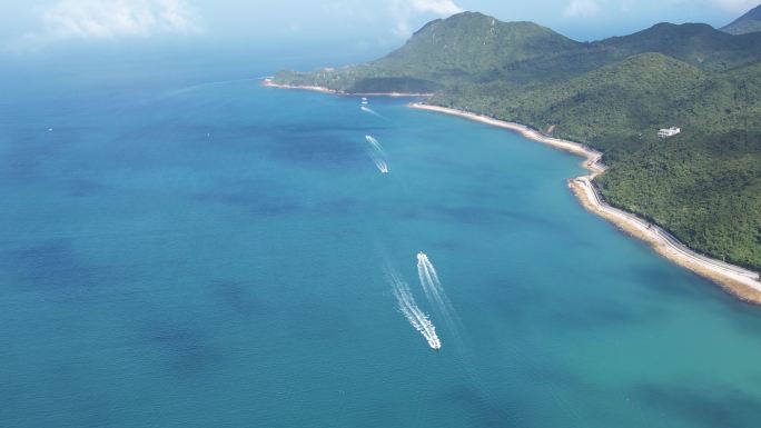 深圳大鹏半岛七娘山杨梅坑海景，中国海岸线