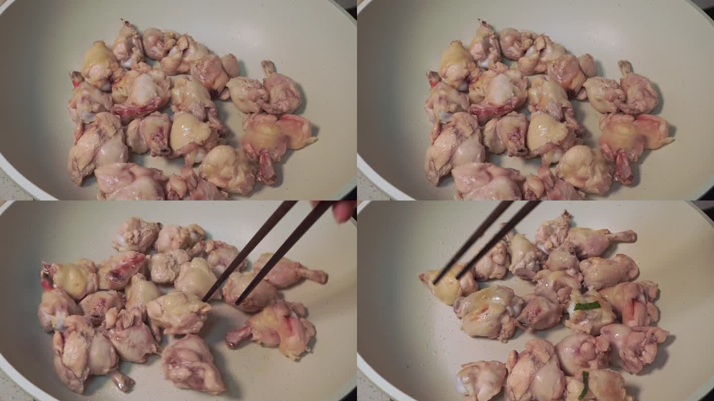 不粘锅煎鸡翅根 (2)